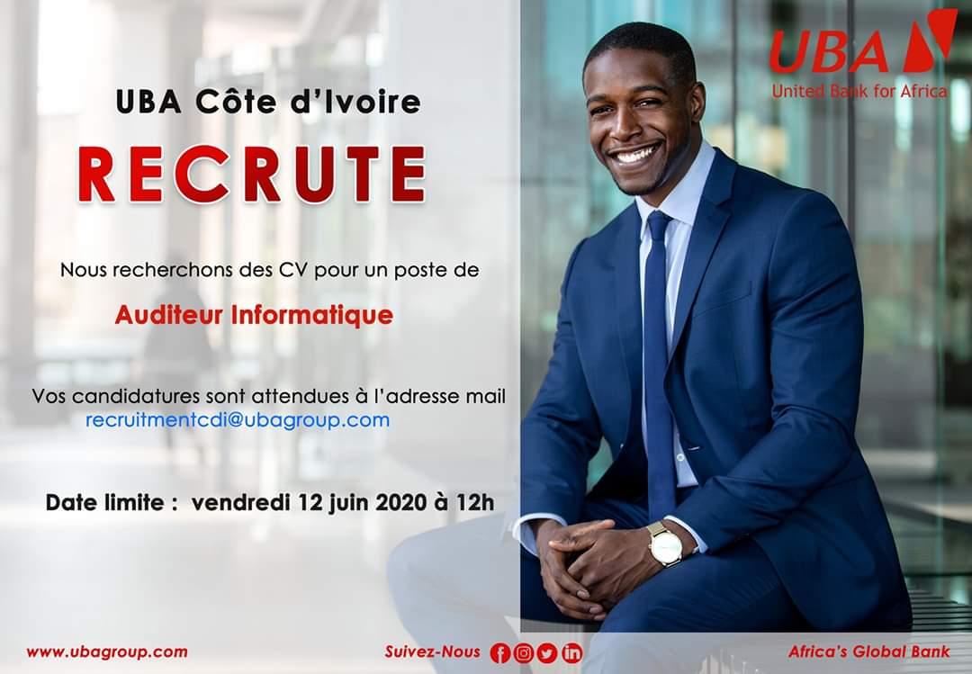 Recrutement de 01auditeur informatique